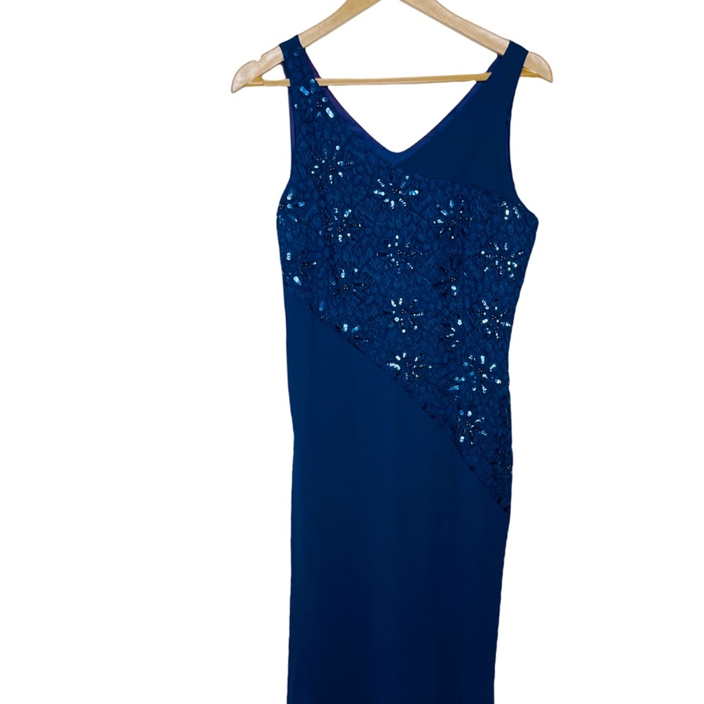 Ursula of Switzerland Gown Dress Sleeveless Navy formal